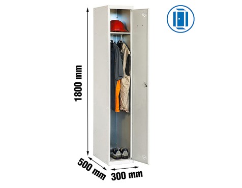Taquilla Metálica Locker Diy Single 1/1 Initial
