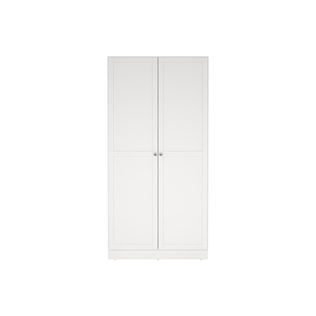 Armario Ropero Nut 2 Puertas Blanco
