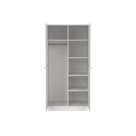 Armario Ropero Nut 2 Puertas Blanco