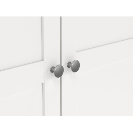 Armario Ropero Nut 2 Puertas Blanco