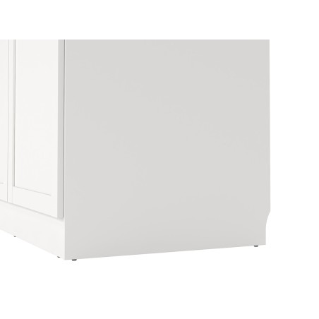 Armario Ropero Nut 2 Puertas Blanco