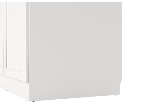 Armario Ropero Nut 2 Puertas Blanco