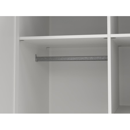 Armario Ropero Nut 2 Puertas Blanco