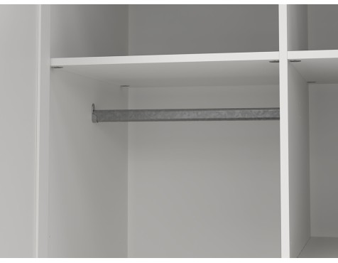 Armario Ropero Nut 2 Puertas Blanco
