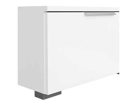 Mueble Tv Aran Roble Blanco