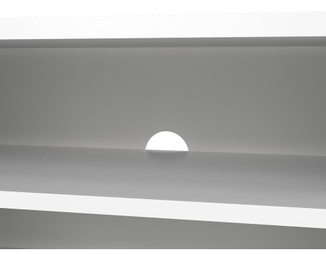 Mueble Tv Aran Roble Blanco