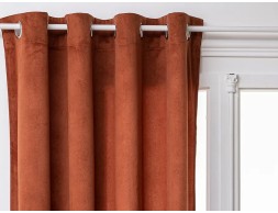 Cortina Lilou Terracota 1400X2600Mm