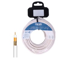 Cable Coaxial Tv Cobreado 10mt