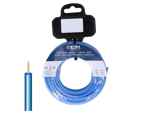 Cable Flexible Azul 2,5mm-10mt