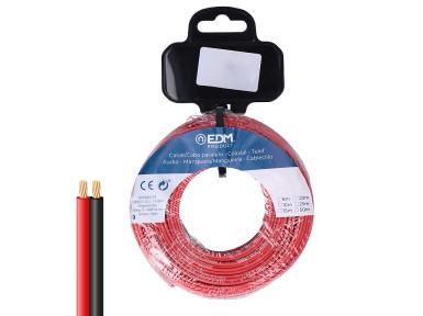 CABLE AUDIO ROJO/NEGRO
