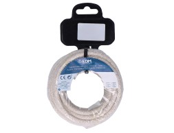Cable Cordón Tubular Lino 2X0,75mm-5mt