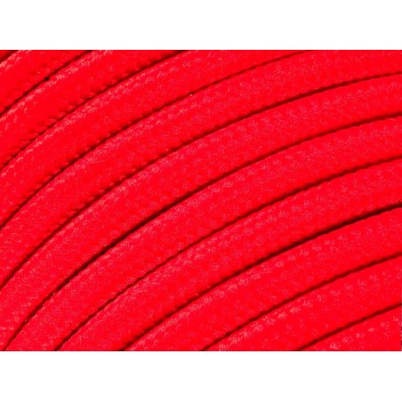 Cable Cordón Tubular Rojo 2X0,75mm-5mt