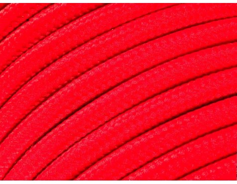 Cable Cordón Tubular Rojo 2X0,75mm-5mt