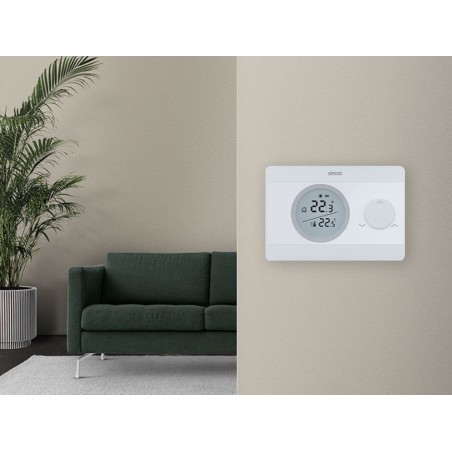 Termostato Digital On/Off Blanco