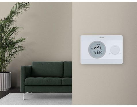 Termostato Digital On/Off Blanco