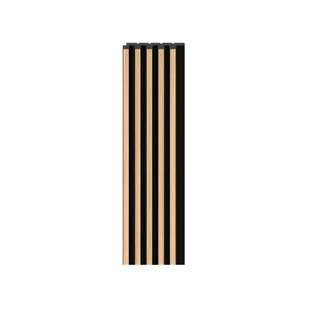Revestimiento Pvc Lamas Linerio S-Line Natur Negro