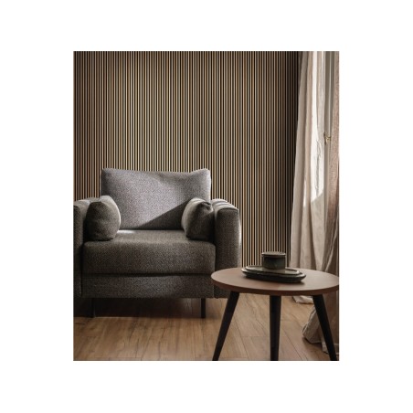 Revestimiento Pvc Lamas Linerio S-Line Natur Negro