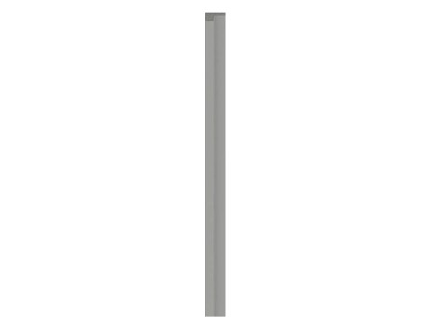 Perfil De Remate Izquierda S-Line Gris