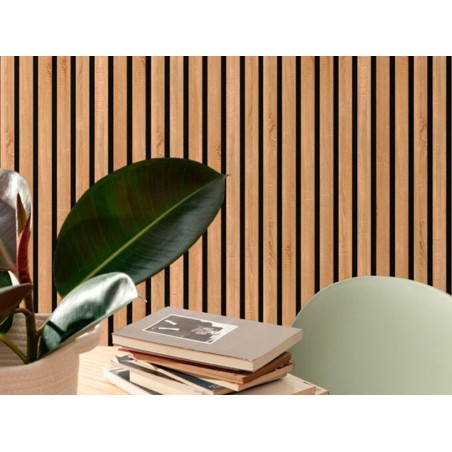 Revestimiento Pared Mdf Wall&Roll Sanoma Oak