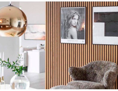 Revestimiento Pared Mdf Wall&Roll Sanoma Oak