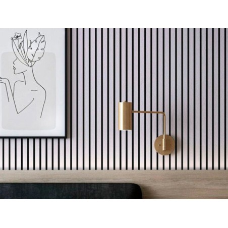 Revestimiento Pared Mdf Wall&Roll White