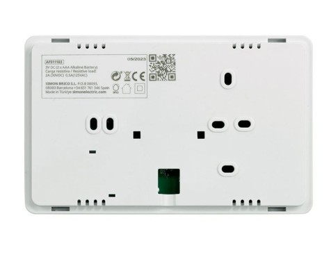Termòstat Digital Programable Setmanal Blanc