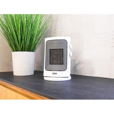 Calefactor Cerámico Oscilante Gris 15000w