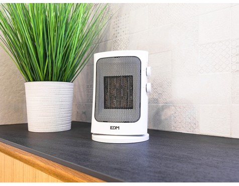 Calefactor Cerámico Oscilante Gris 15000w