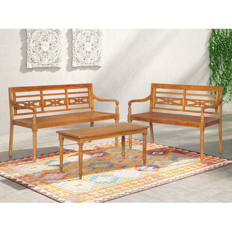 Mesa Jardín Batavia Madera Teca