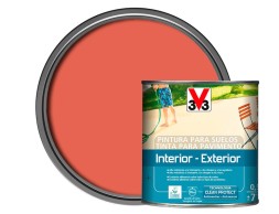 Pintura Suelo Interior Exterior v33 Rojo Arcilla