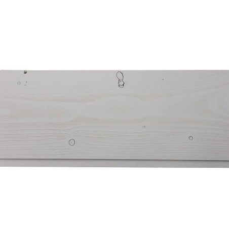 Revestimiento De Madera Abeto Ab Pintado Blanco