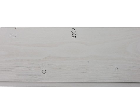 Revestimiento De Madera Abeto Ab Pintado Blanco