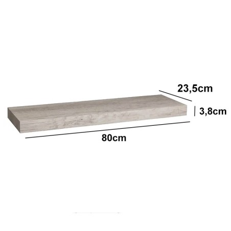 Estante De Pared Gris