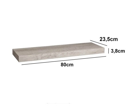 Estante De Pared Gris
