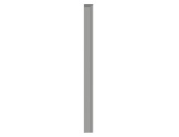 Perfil De Remate Izquierda M-Line Gris