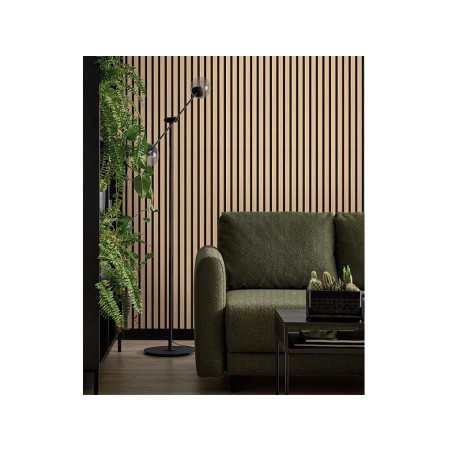 Perfil De Remate Izquierda M-Line Natural Negro