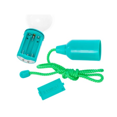 Luz Exterior Pull&Click Turquesa