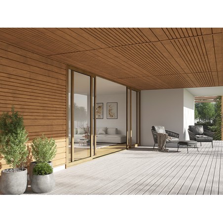 Revestimiento Exterior Pvc Fronto Roble Winchester