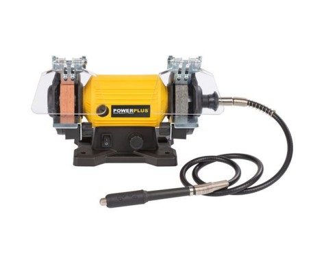 Esmeriladora De Banc Amb Eix Flexible Powerplus